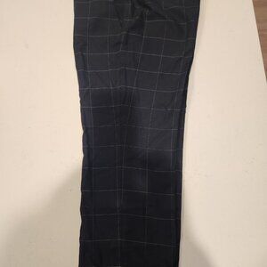 Banana Republic Black  Avery Windpane Slacks size 8S